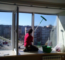 Мытье окон в однокомнатной квартире Дмитров
